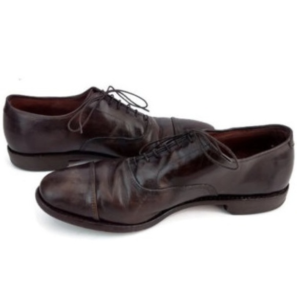 Allen Edmonds Men\'s Brown Oxford Shoes Size 12 D main image 5